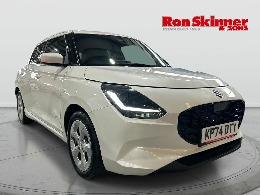 Suzuki Swift 1.2 Mhev Motion Hatchback Hybrid Cvt Eu White