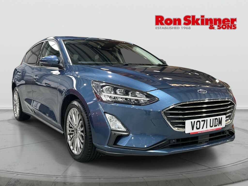 Ford Focus 1.0T Ecoboost Mhev Titanium X Edition Hatchback Blue
