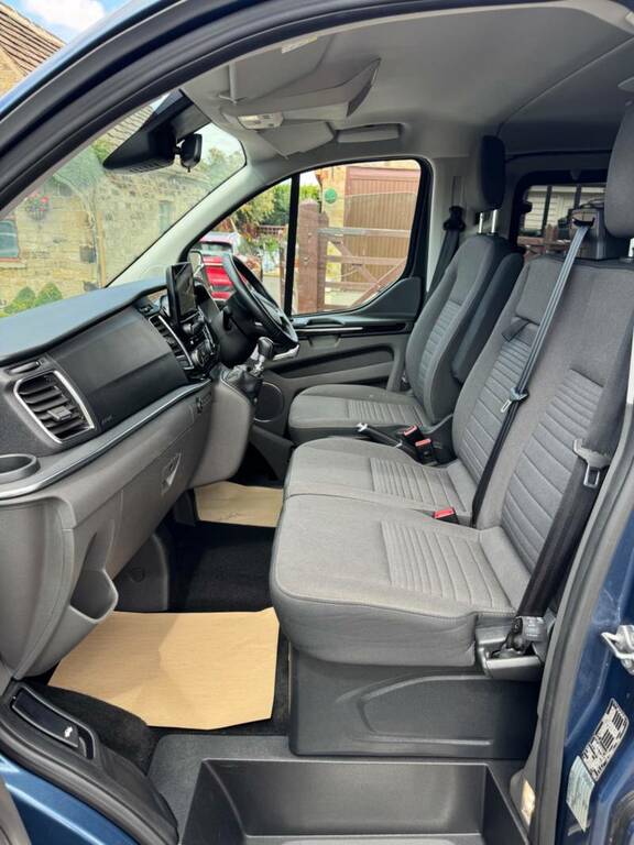 Ford Tourneo Custom 2.0L 2.0 310 Ecoblue Titanium Minibus M Silver #12