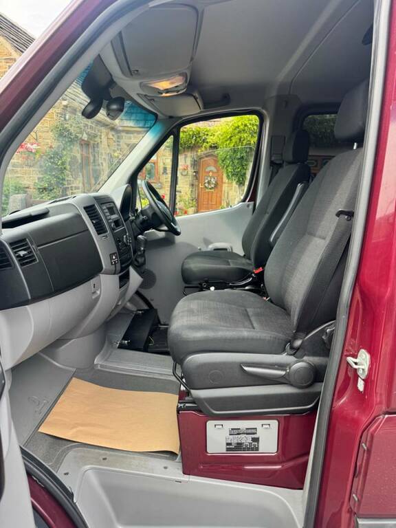 Mercedes-Benz Sprinter 314 Cdi 2.1 L2h2 Mwb Hi Roof Panel Van 175K Fmbsh White #9