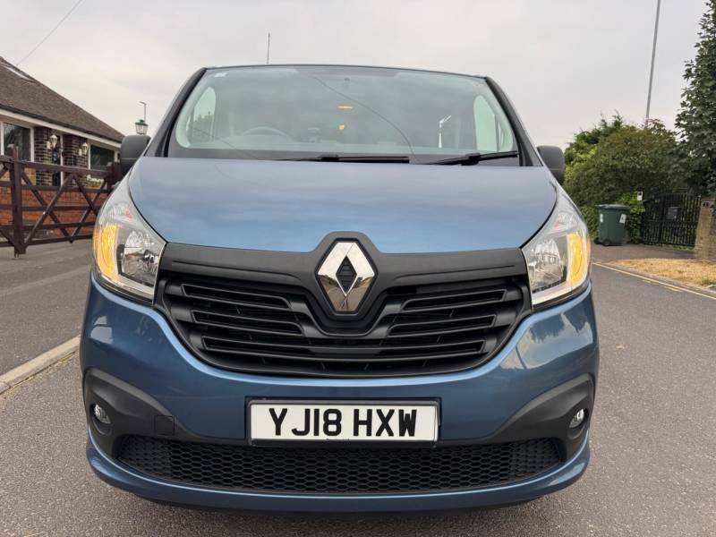 Renault Trafic 1.6 Dci 27 Business Swb Standard Roof Euro 6 Blue #6