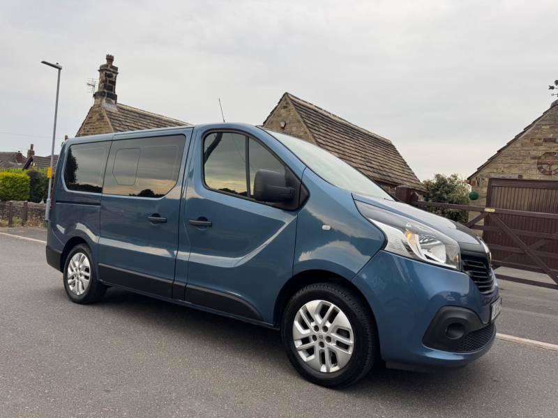 Renault Trafic 1.6 Dci 27 Business Swb Standard Roof Euro 6 Blue #2