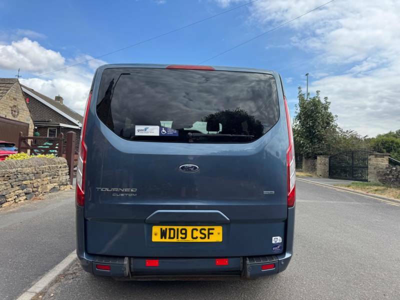 Ford Tourneo Custom 6 Seat Wheelchair Accessible Disabled Access Ramp Silver #8