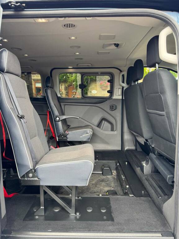 Ford Tourneo Custom 6 Seat Wheelchair Accessible Disabled Access Ramp Silver #12