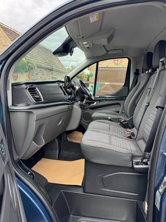 Ford Tourneo Custom 6 Seat Wheelchair Accessible Disabled Access Ramp Silver #9