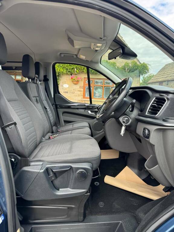 Ford Tourneo Custom 6 Seat Wheelchair Accessible Disabled Access Ramp Silver #10