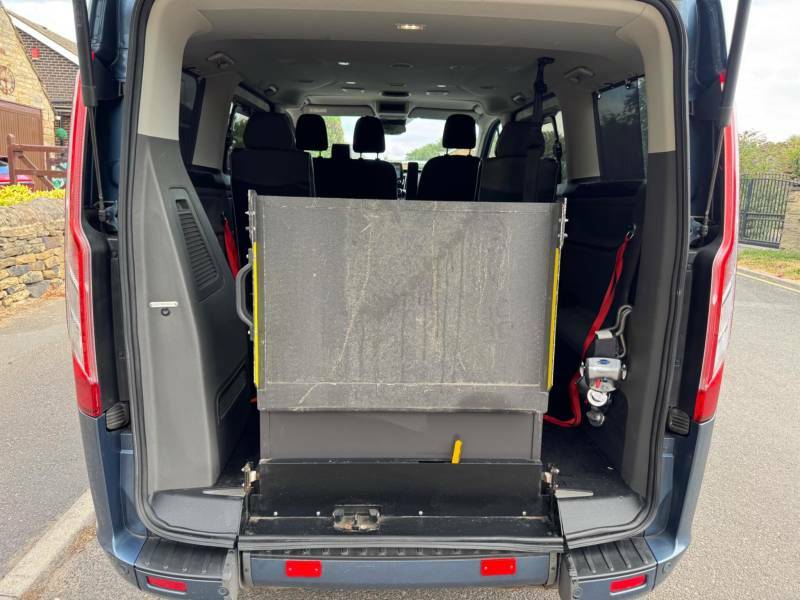 Ford Tourneo Custom 6 Seat Wheelchair Accessible Disabled Access Ramp Silver #15