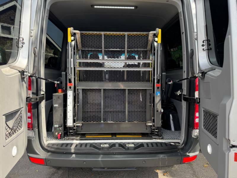 Mercedes-Benz Sprinter 313 Cdi 129 Xlwb High Roof Rwd 21067 White #13
