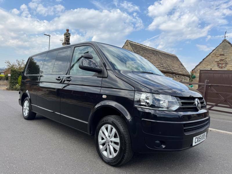 Volkswagen Transporter Shuttle 2.0 Td T30 Se Dsg L3 H1 - 2015 15 CX15KVS Black #2
