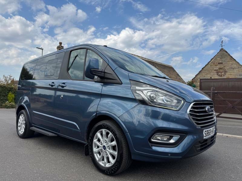 Ford Tourneo Custom 2.0 310 Ecoblue Titanium L1 Euro 6 Ss Blue