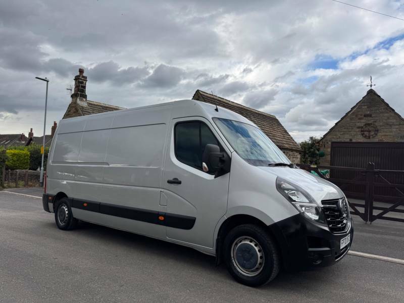 Vauxhall Movano 2.3 Cdti 3500 Biturbo Edition Fwd L3 H2 Euro 6 FP70XFZ Silver #2