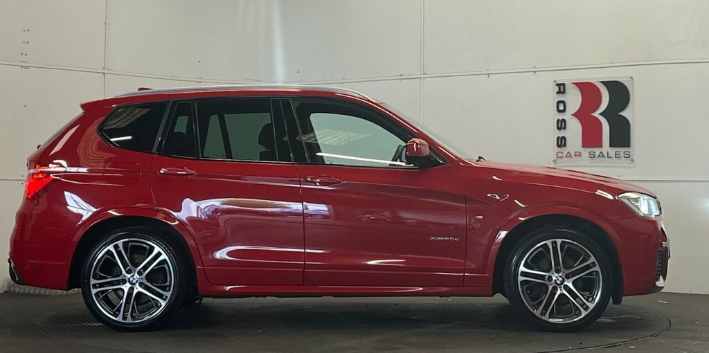BMW X3 2L M Sport Red
