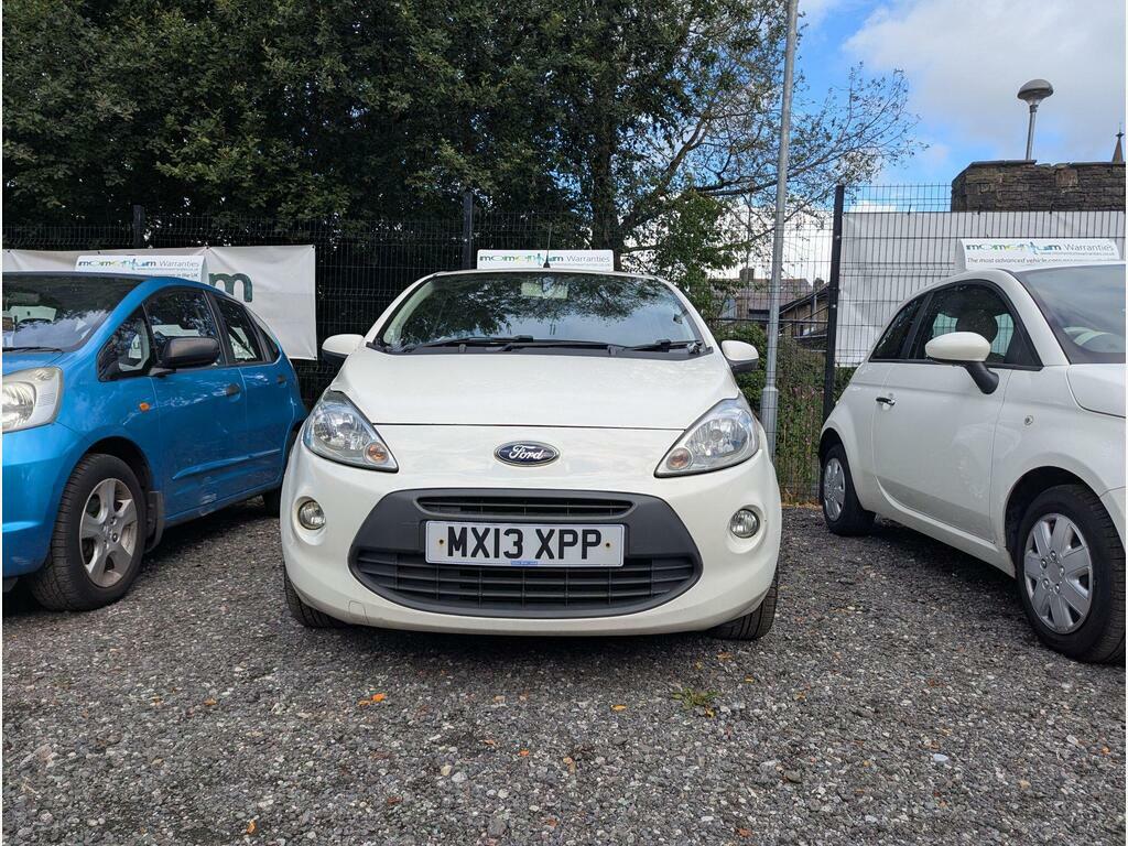 Ford KA 1.2 Zetec Euro 5 S S White