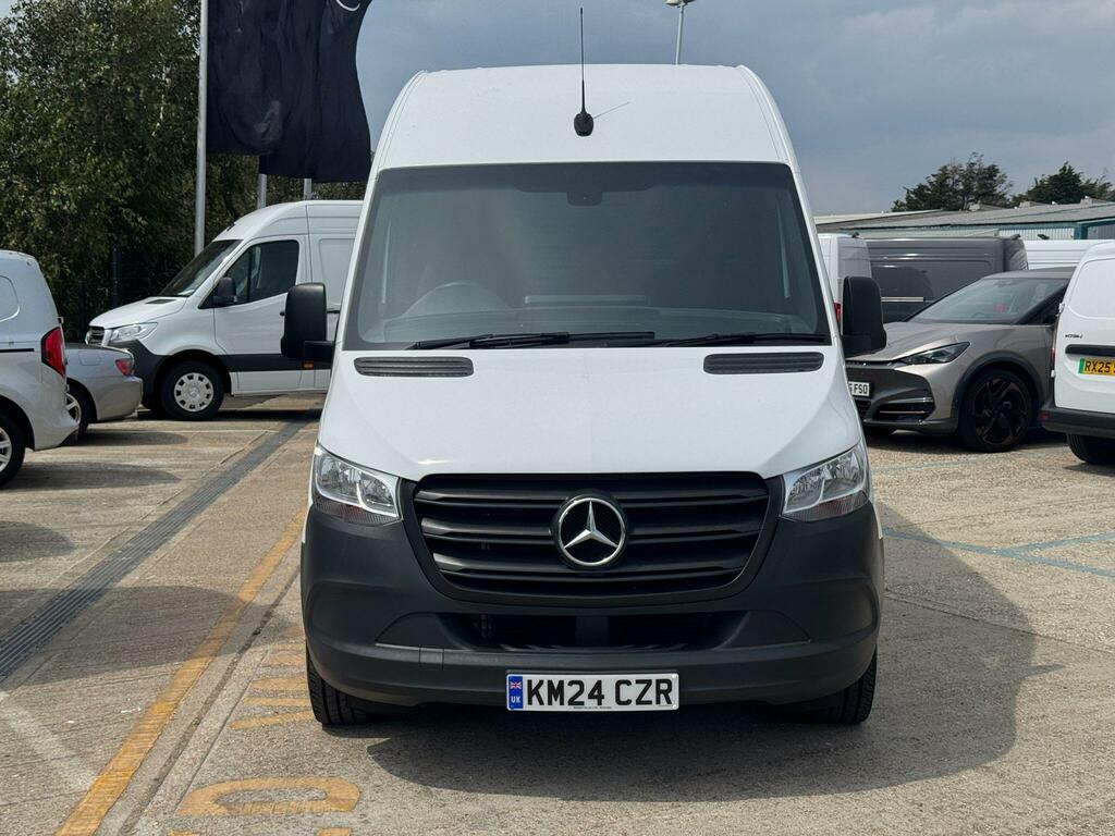 Mercedes-Benz Sprinter 2.0 315 Cdi Progressive Panel Van Manua KM24CZR White #2