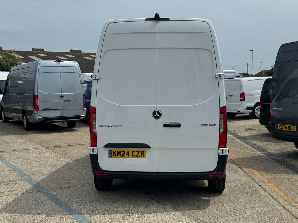 Mercedes-Benz Sprinter 2.0 315 Cdi Progressive Panel Van Manua KM24CZR White #5
