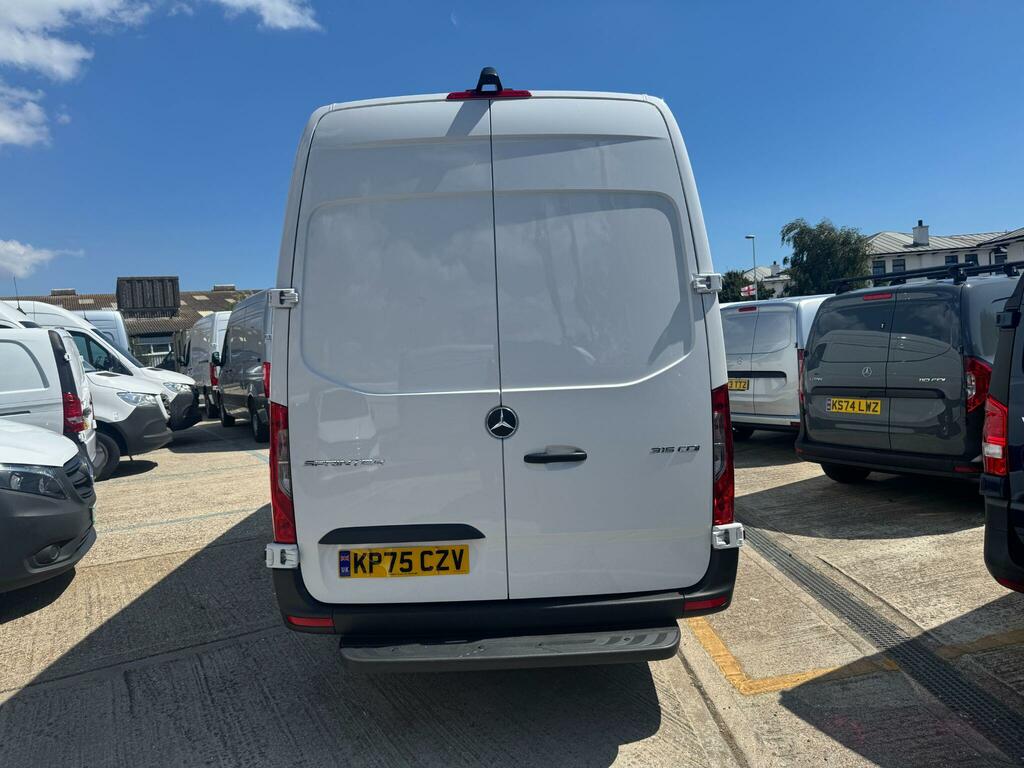 Mercedes-Benz Sprinter 2.0 315 Cdi Pro G-tronic Rwd L3 H2 Euro 6 Ss KP75CZV White #5