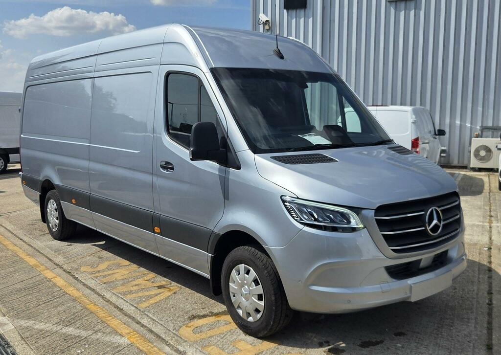 Mercedes-Benz Sprinter 2.0 315 Cdi Pro Rwd L3 H2 Euro 6 Ss Silver