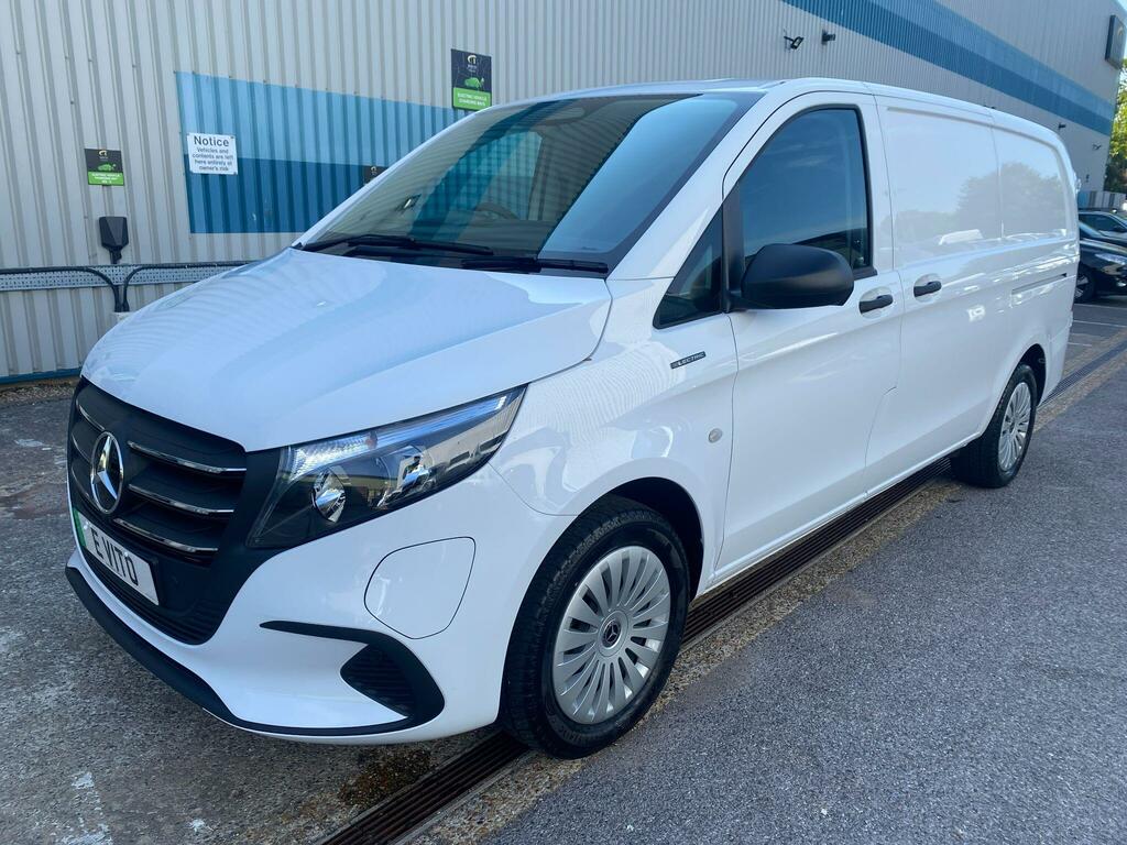 Mercedes-Benz eVito 116 E 66Kwh Pro Fwd L2 6Dr Lwb White #3