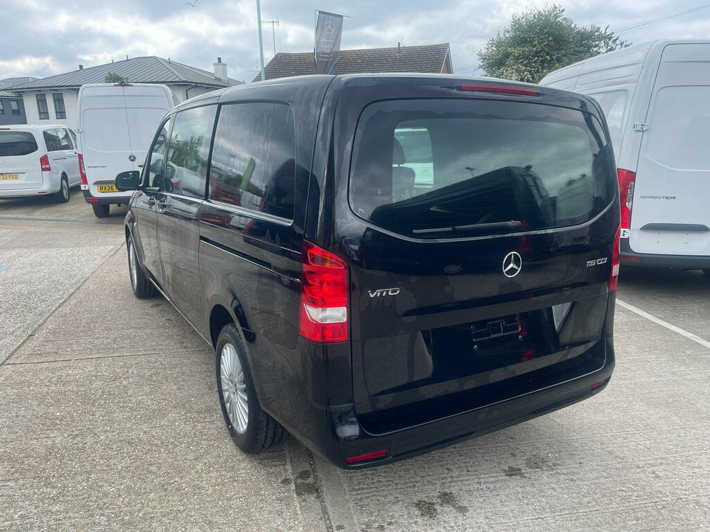 Mercedes-Benz Vito 2.0 116 Cdi Pro Crew Van G-tronic Rwd L2 Euro 6 S Black #6