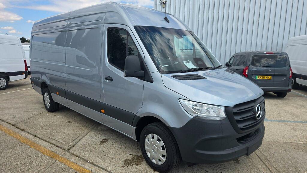Mercedes-Benz Sprinter 2.0 315 Cdi Pro Rwd L3 H2 Euro 6 Ss Silver