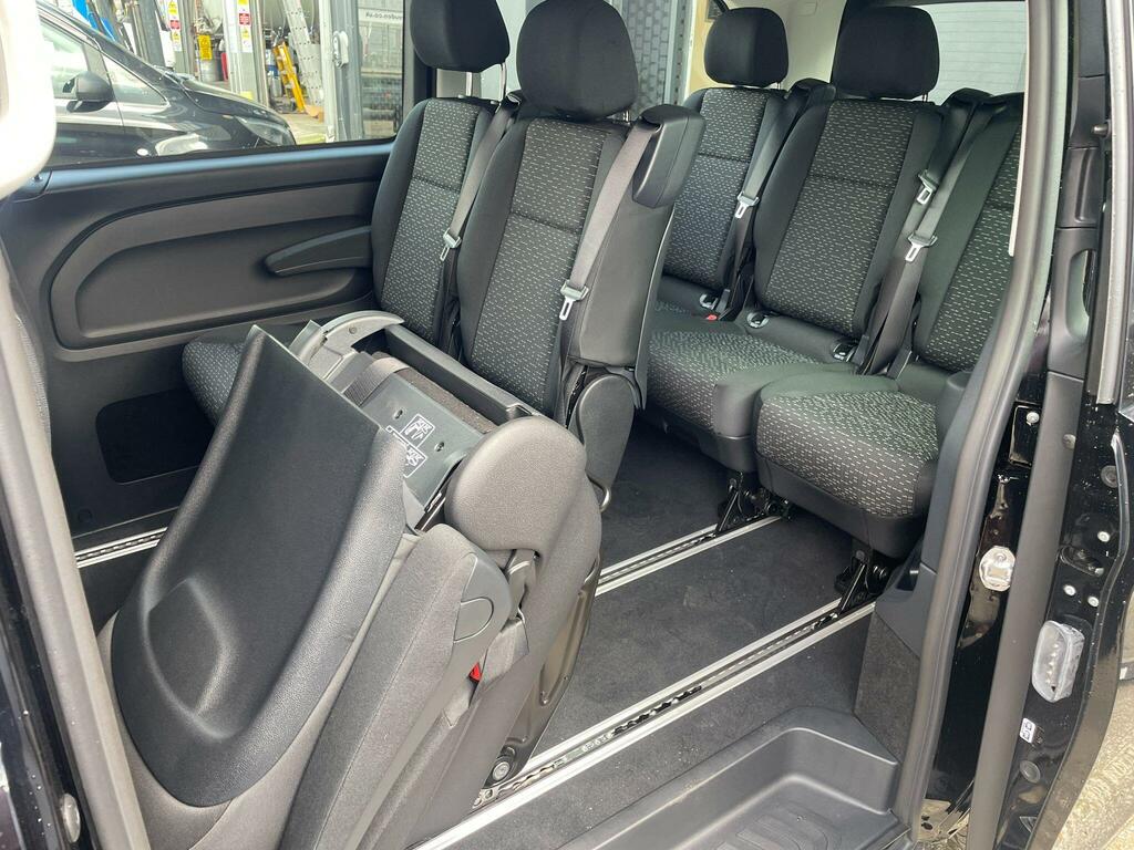 Mercedes-Benz Vito 2.0 116 Cdi Select Tourer G-tronic Rwd L2 Euro 6 Black #3