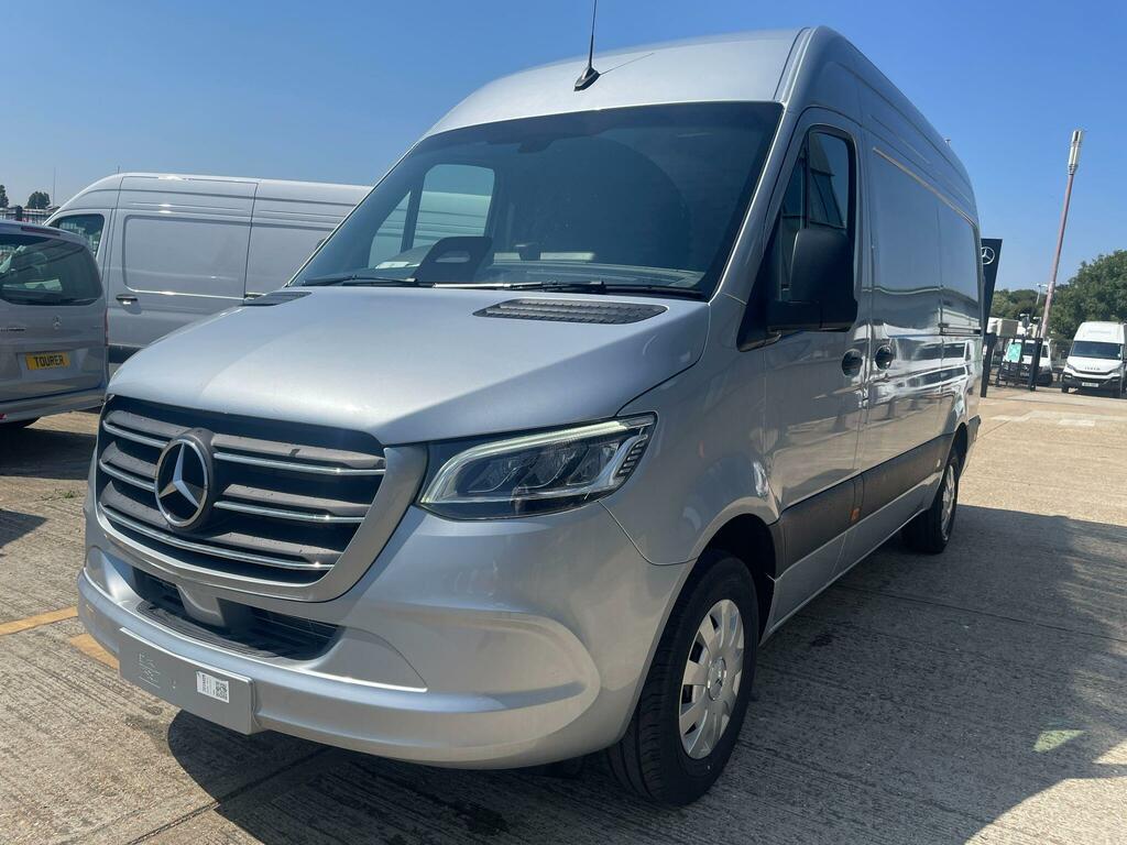 Mercedes-Benz Sprinter 2.0 315 Cdi Pro Rwd L2 H2 Euro 6 Ss Silver #2
