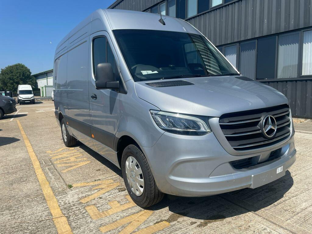 Mercedes-Benz Sprinter 2.0 315 Cdi Pro Rwd L2 H2 Euro 6 Ss Silver #5