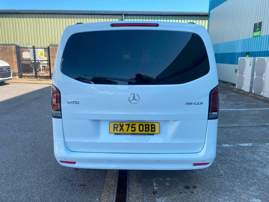 Mercedes-Benz Vito 2.0 119 Cdi Select Crew Van G-tronic Rwd L2 Euro 6 White #4