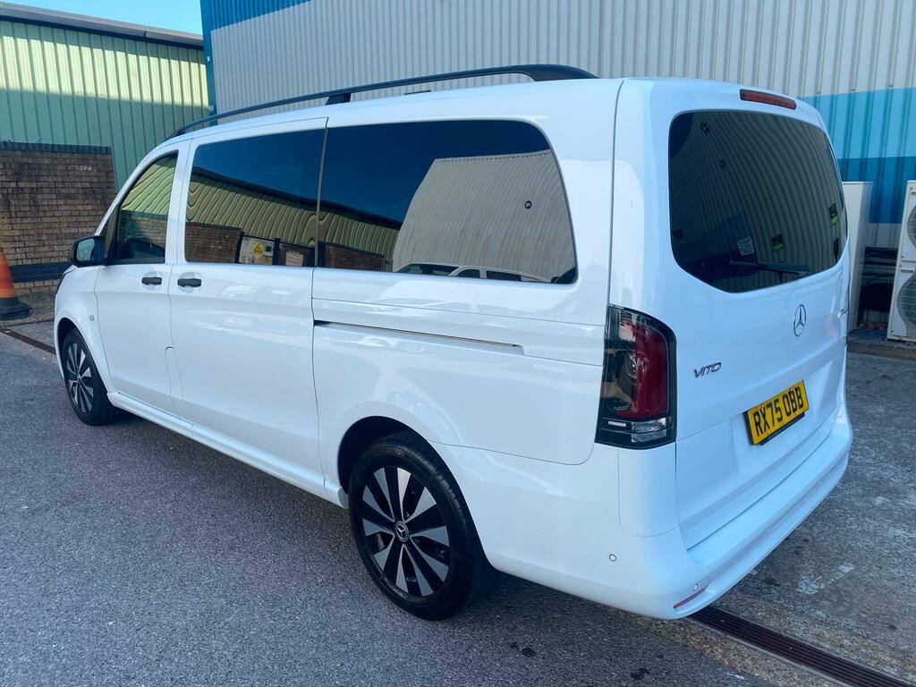 Mercedes-Benz Vito 2.0 119 Cdi Select Crew Van G-tronic Rwd L2 Euro 6 White #3