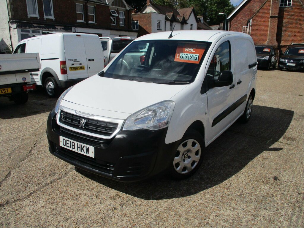 Peugeot Partner 1.6 Bluehdi 854 Professional L1 White