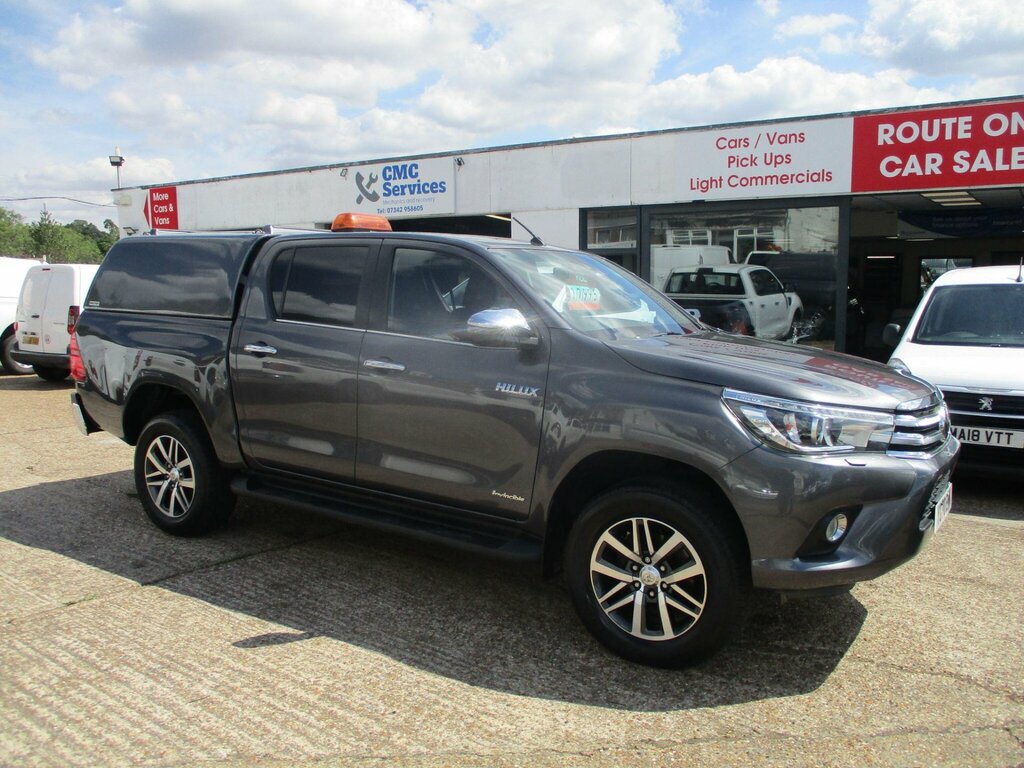 Toyota HILUX 2.4 D-4d Invincible 4Wd Euro 6 Ss Tss Grey #6