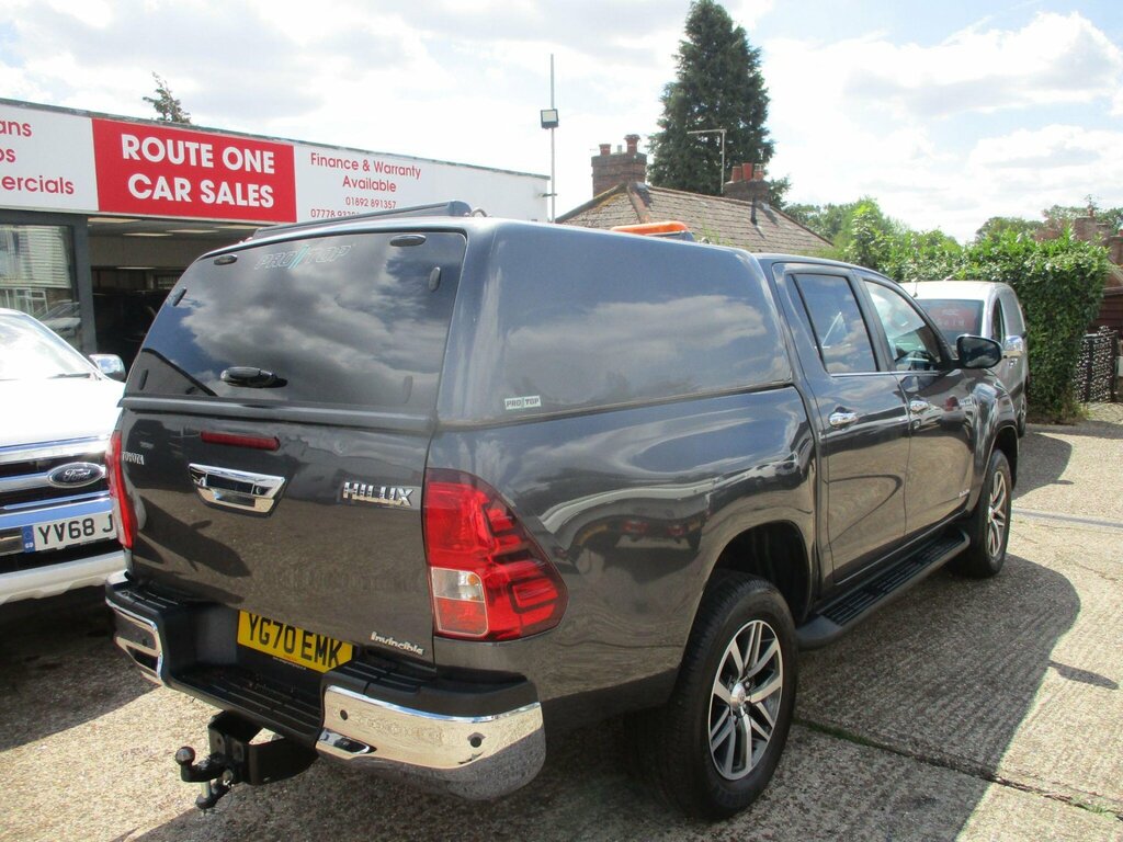 Toyota HILUX 2.4 D-4d Invincible 4Wd Euro 6 Ss Tss Grey #5