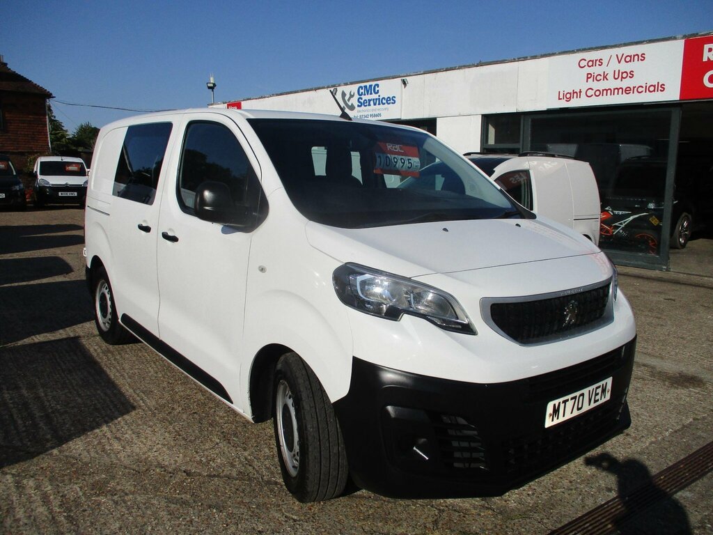 Peugeot Expert 2.0 Bluehdi 1400 Professional Standard Crew Van Do White #6