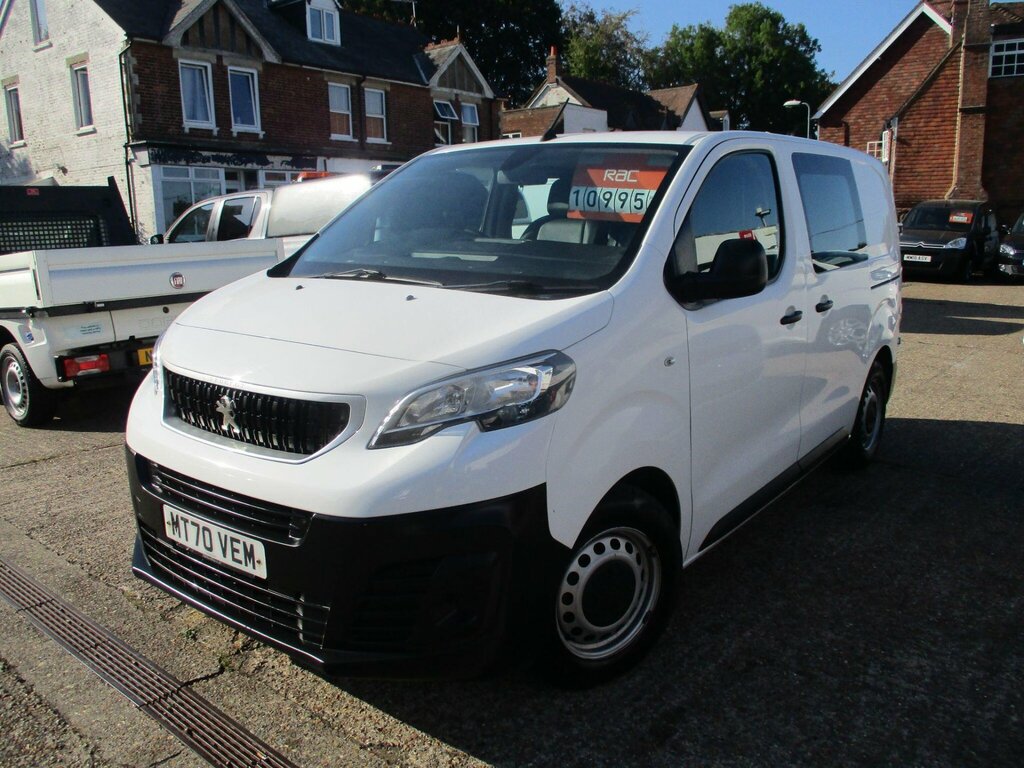 Peugeot Expert 2.0 Bluehdi 1400 Professional Standard Crew Van Do White