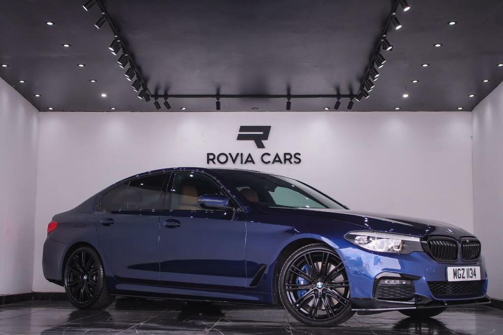 BMW 5 Series Saloon 3.0 540I Gpf M Sport Xdrive Euro 6 S MGZ1134 Blue