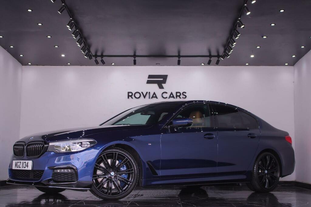 BMW 5 Series Saloon 3.0 540I Gpf M Sport Xdrive Euro 6 S MGZ1134 Blue #3