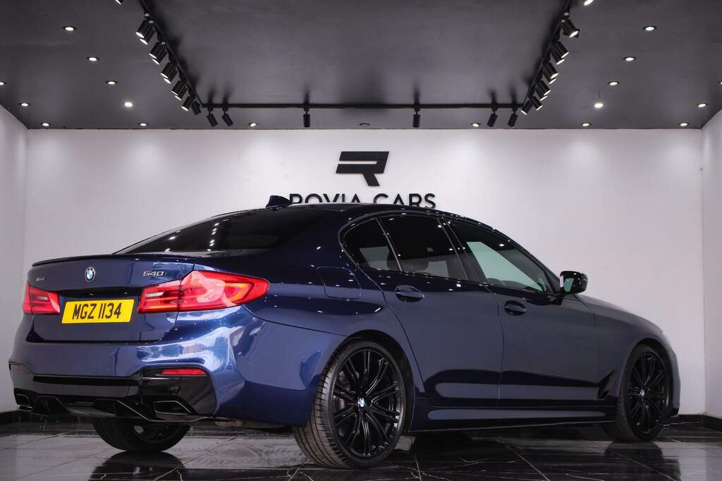 BMW 5 Series Saloon 3.0 540I Gpf M Sport Xdrive Euro 6 S MGZ1134 Blue #4