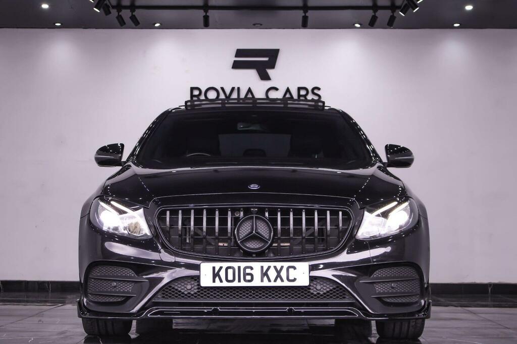 Mercedes-Benz E Class Saloon 2.0 E220d Amg Line Premium G-tronic Euro KO16KXC Black #2