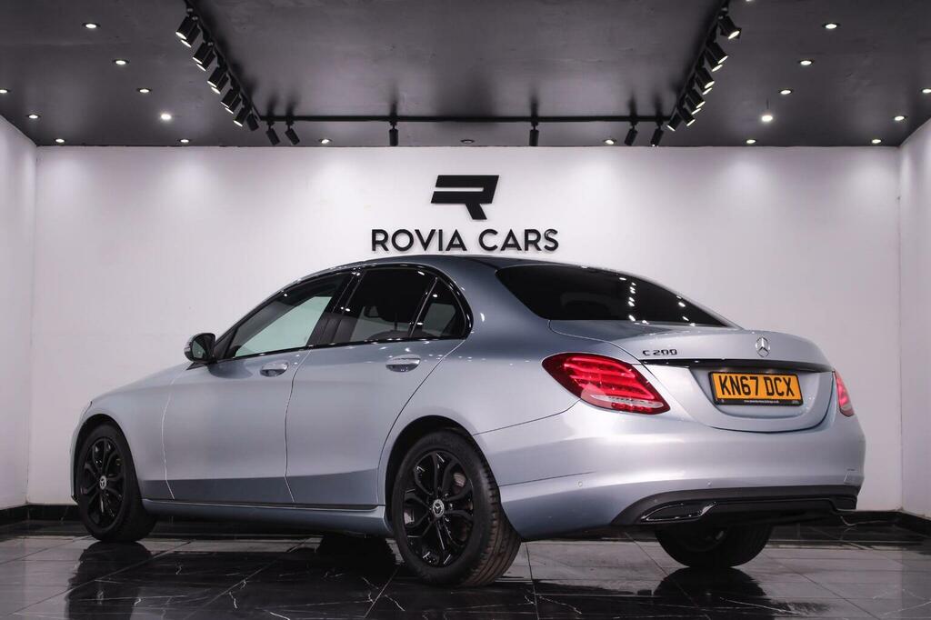 Mercedes-Benz C Class 2.0 C200 Sport G-tronic Euro 6 Ss KN67DCX Silver #6