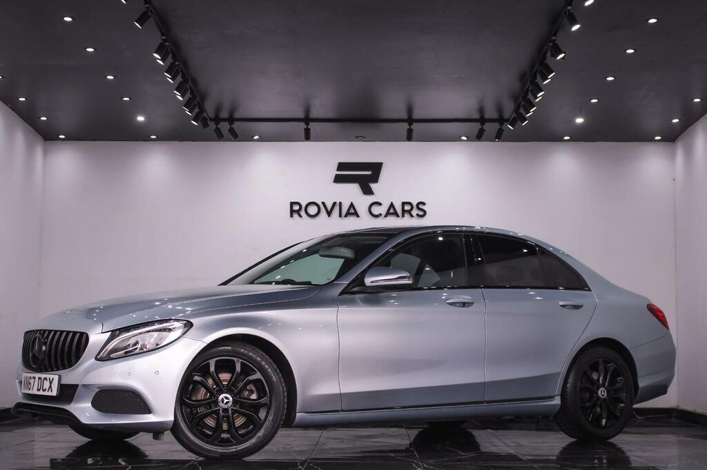Mercedes-Benz C Class 2.0 C200 Sport G-tronic Euro 6 Ss KN67DCX Silver #3