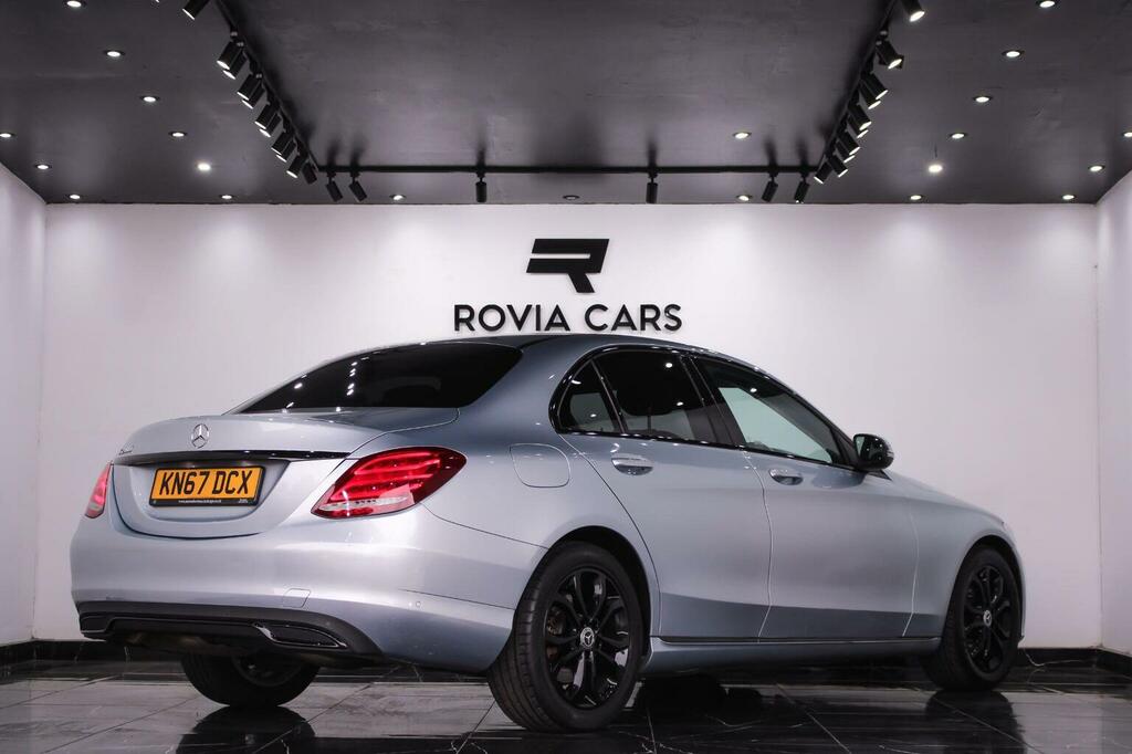 Mercedes-Benz C Class 2.0 C200 Sport G-tronic Euro 6 Ss KN67DCX Silver #4