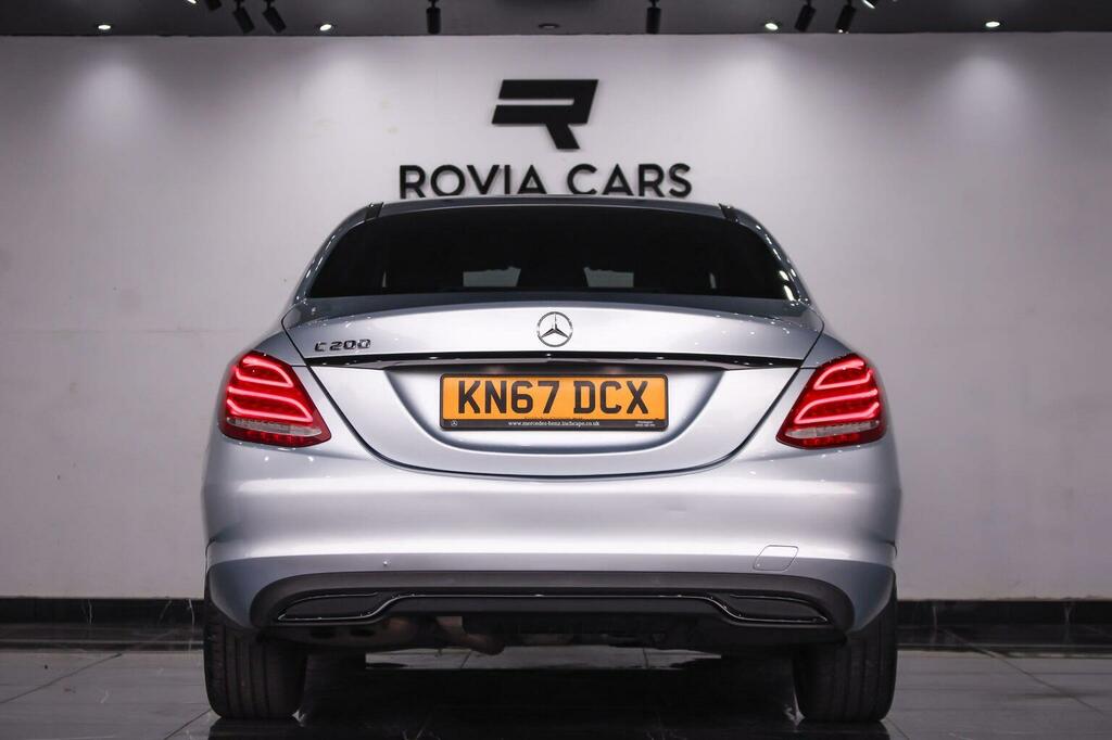 Mercedes-Benz C Class 2.0 C200 Sport G-tronic Euro 6 Ss KN67DCX Silver #5