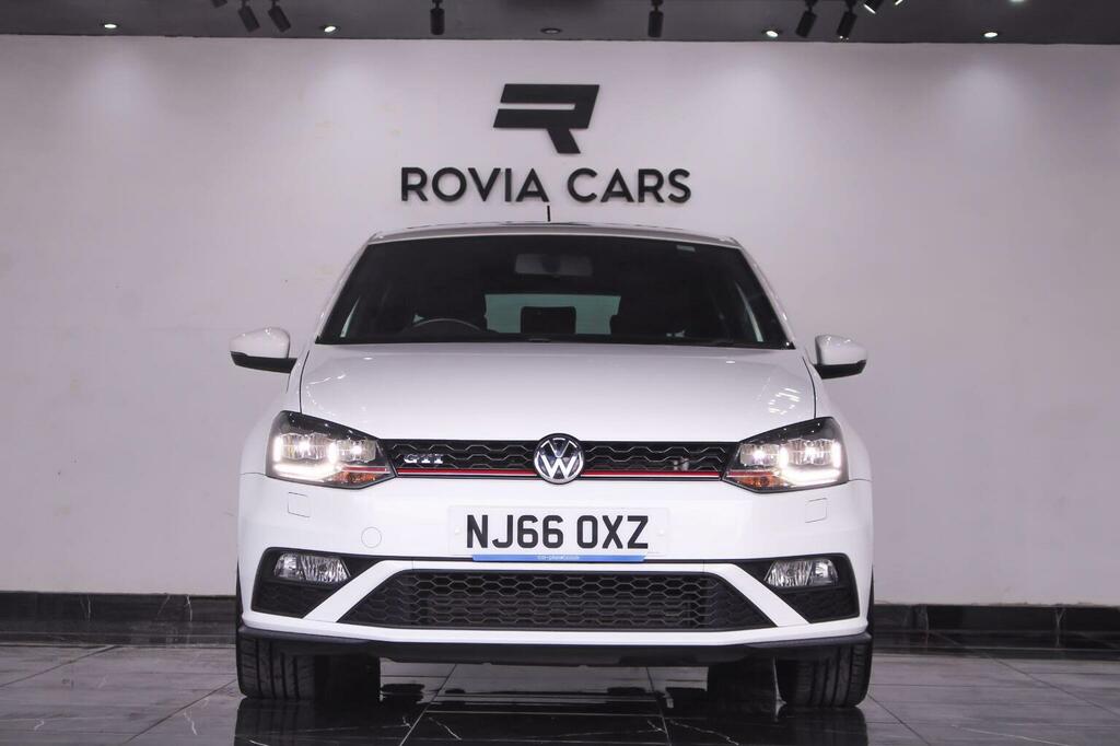 Volkswagen Polo 1.8 Tsi Bluemotion Tech Gti Euro 6 Ss NJ66OXZ White #2