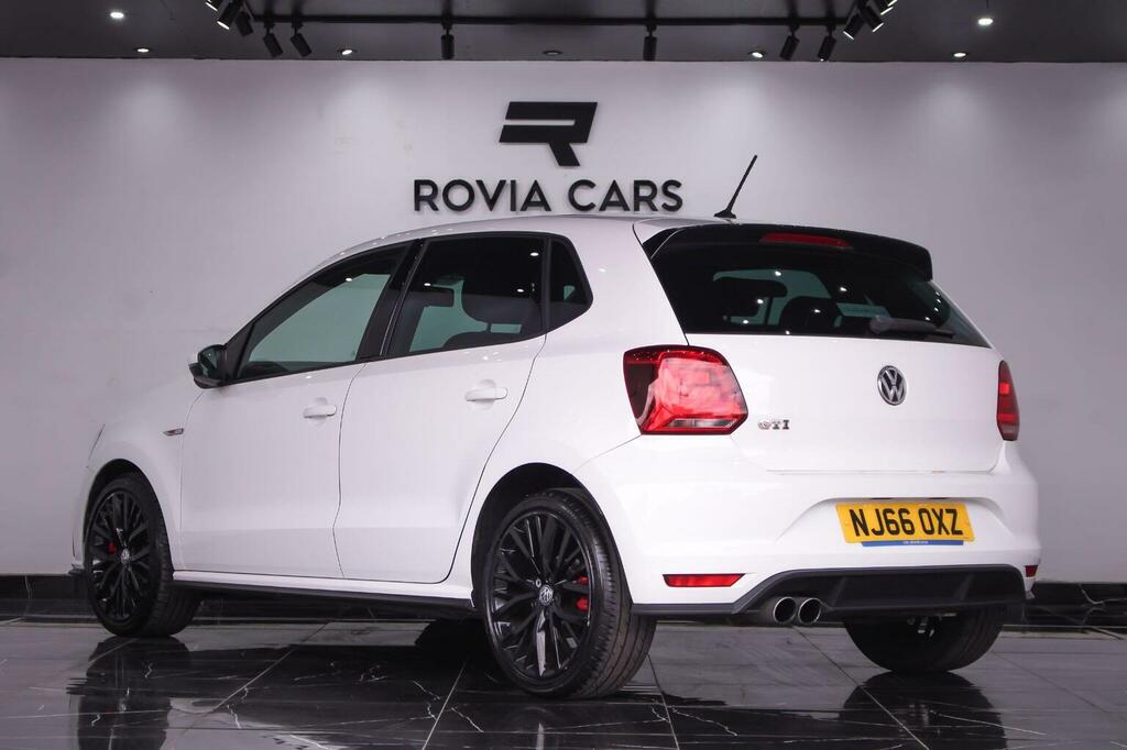 Volkswagen Polo 1.8 Tsi Bluemotion Tech Gti Euro 6 Ss NJ66OXZ White #6