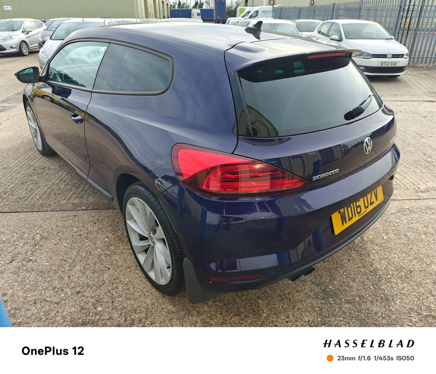 Volkswagen Scirocco 2.0 Tdi 150 Bmt Gt Nav 20 Tax Ulez 67 White #23