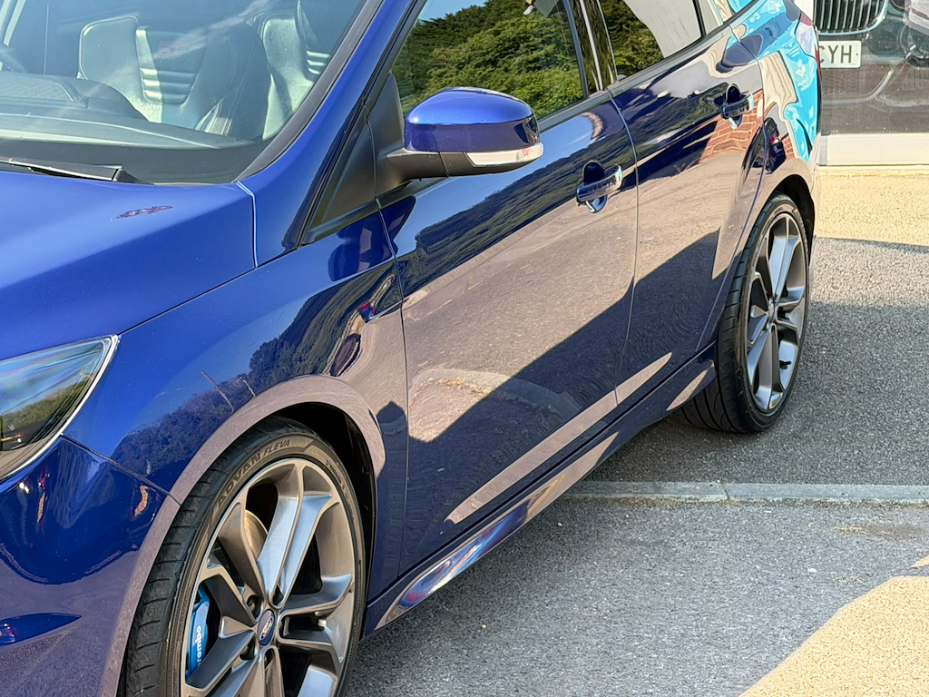 Ford Focus St-3 Tdci Blue #6