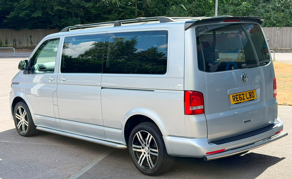 Volkswagen Transporter Shuttle Minibus T5.1 140Hp 6Psd Lwb Se Aircon No Vat Sport Blue #8