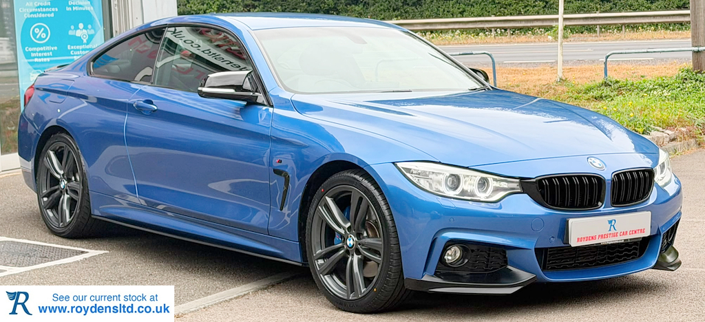BMW 4 Series M Sport Blue