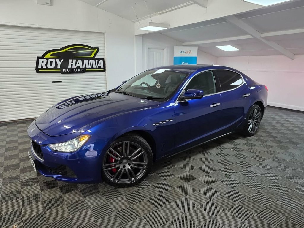 Maserati Ghibli 3.0D V6 Saloon Zf Euro 5 S S 275 Ps Blue