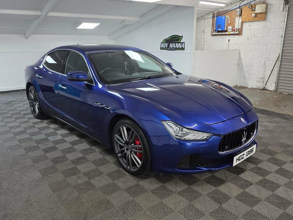 Maserati Ghibli Saloon 3.0D V6 Zf Euro 5 Ss Black #22